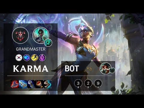 Karma Bot vs Miss Fortune - KR Grandmaster Patch 10.4