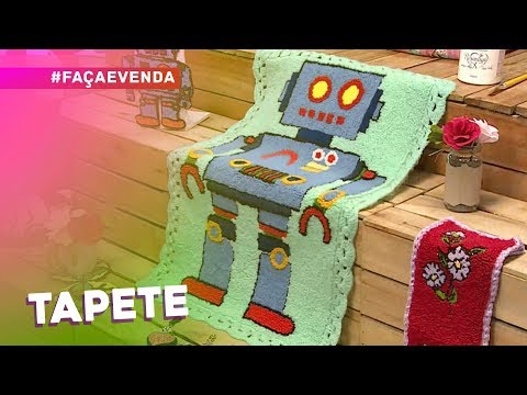 Tapete de robô por Tânia Silva