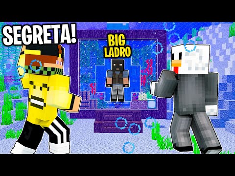 COSTRUIAMO LA BASE SEGRETA SOTT'ACQUA vs IL BIG LADRO - BIG VANILLA - Minecraft ITA