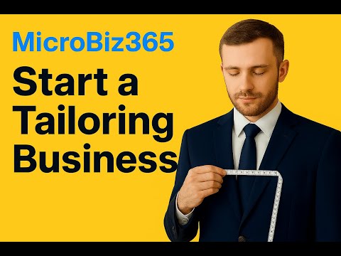 Tailoring Business: Start This for Under £300 - low-cost business idea