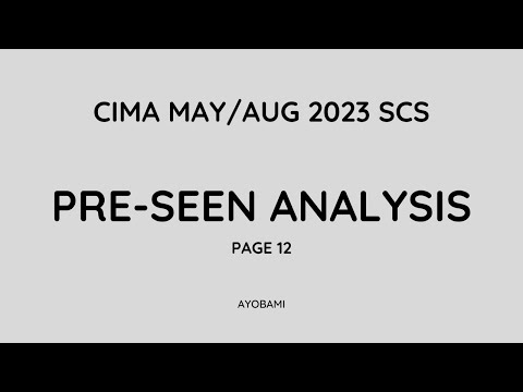#Daistruk PAGE 12 #cima May/Aug 2023 #SCS #Preseen #Analysis