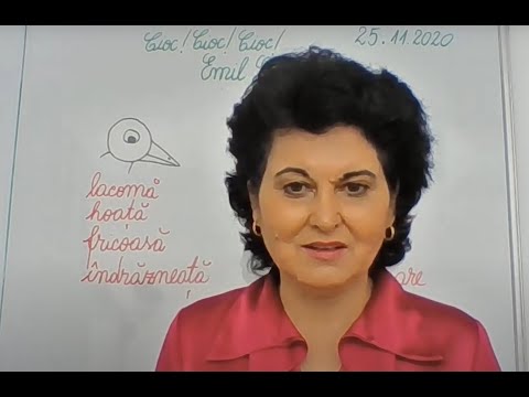089, Lectii online, CLR, clasa a II-a - Textul narativ - Cioc ! Cioc ! Cioc ! - E. Girleanu