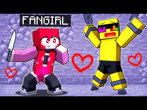 Sunny Has A CRAZY FAN GIRL in Minecraft!