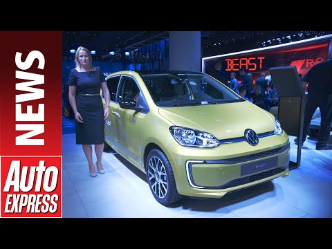 New 2020 Volkswagen e-up! - tiny electric city car gets big tech upgrade