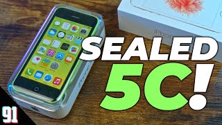 Video thumbnail for Unboxing a NEW iPhone 5C 10 years later! by 91Tech