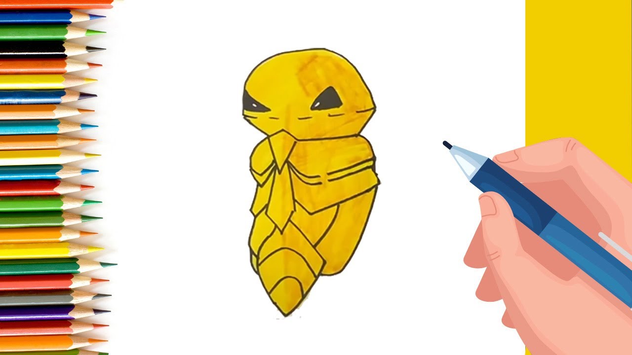 How To Draw Kakuna Pokemon for Kids