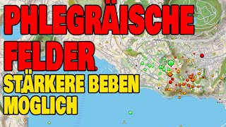 Phlegräische Felder - Stärkere Beben möglich