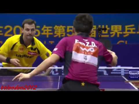 Fan Zhendong vs Timo Boll WTTC 2015