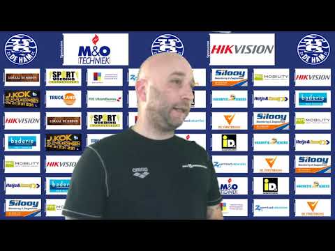 Interview Gianluca coach ZPC Amersfoort, na de wedstrijd tegen ZV De Ham