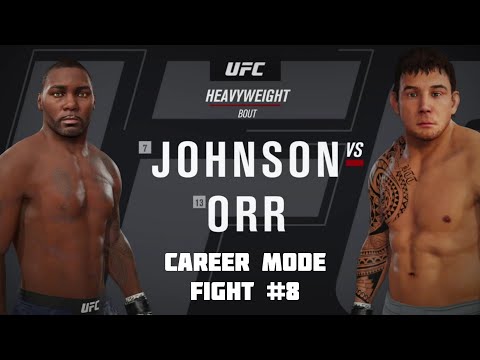 UFC 4 Heavyweight Career Mode | Fight #8 Vs. Anthony Johnson