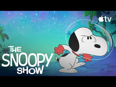 スヌーピー、本の中で迷子になる！ | スヌーピー・ショー クリップ | Apple TV (Snoopy Gets Lost in a Book! |  The Snoopy Show Clip |  Apple TV)
