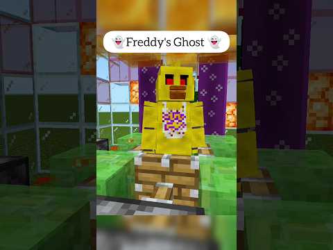 Freddy 🤡 terrorizes Minecraft! #shorts