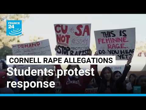 Students protest Cornell's response to gang rape complaint