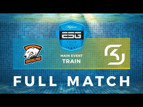 Virtus.pro vs SK -  Train (Map 1) - ESG Tour Mykonos 2017 Main Event