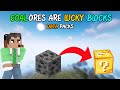 Minecraft But Coal ores Are Lucky Blocks | In Telugu | GMK GAMER