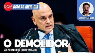 Moraes destrói Bolsonaro em 2º dia de julgamento; golpista tem de ser preso antes de fugir