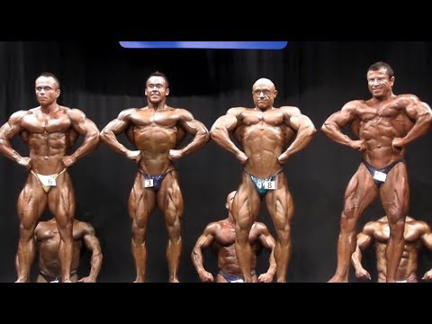 NABBA Universe 2012 - Men Short Comparisons