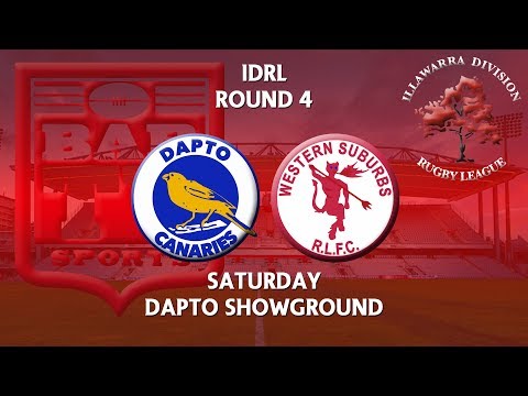 2018 Illawarra RL 1st Grade Round 4 - Dapto Canaries v Western Suburbs Devils