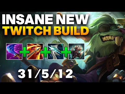 Twitch ADC Gameplay - This New Twitch Build Is Unbelievably Broken | League of Legends