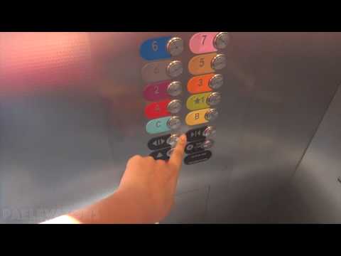 It's Been Modernized 😯 ColorFul Otis Elevators - UPMC Mckeesport Parking Garage - Mckeesport, PA