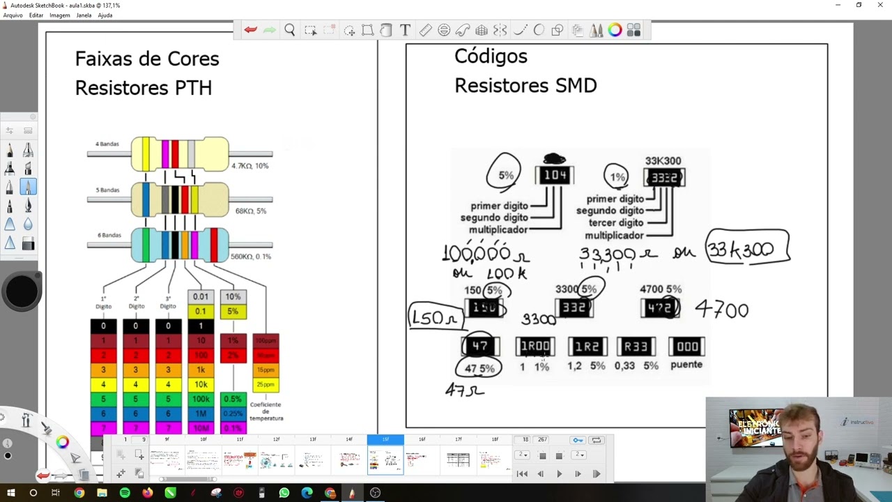 Aula 2   Códigos Resistores SMD