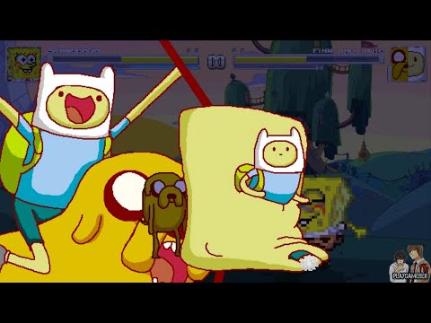 M.U.G.E.N REQUEST | SpongeBob vs Finn & Jake | SpongeBob SquarePants vs Adventure Time