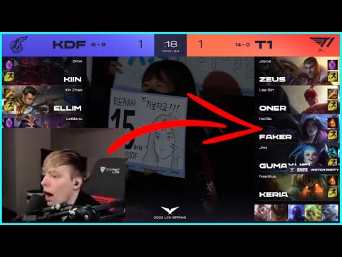 LS Reacts To FAKER Picking KAI'SA MID