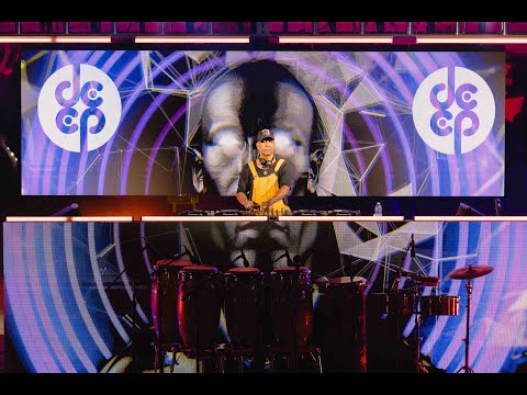 Marques Wyatt performs live at Grand Performances in DTLA for the DEEP 25th Anniversary