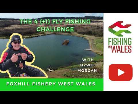 The 4 (+1!) Fly Fishing CHALLENGE - Foxhill Trout Fishery Wales - With Hywel Morgan - Tips & Tactics