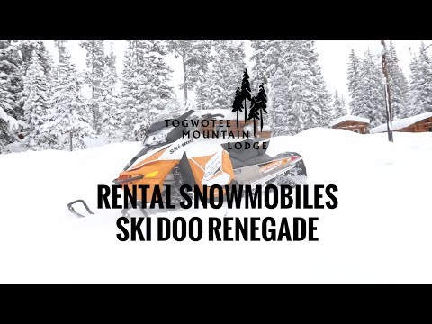 Togwotee Mountain Lodge Sleds: Ski-Doo Renegade