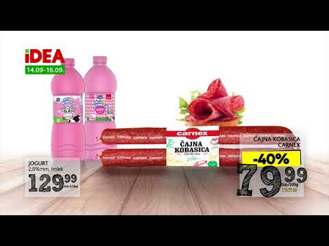 IDEA | Vikend akcija 14.09 - 16.09.2018.