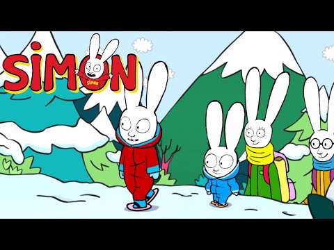 Capa de O grande monstro das neves! | Simon | Episódios Completos 1h | Temp. 3 | Desenhos animados infantil