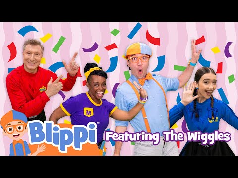 Blippi Wiggle (Feat. The Wiggles) ✨ | Blippi Songs 🎶| Educational Songs For Kids