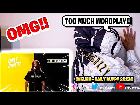 UK WHAT UP🇬🇧!!! GLITCHY OVERLOAD!!!! Avelino - Daily Duppy | GRM Daily 2023 (REACTION)