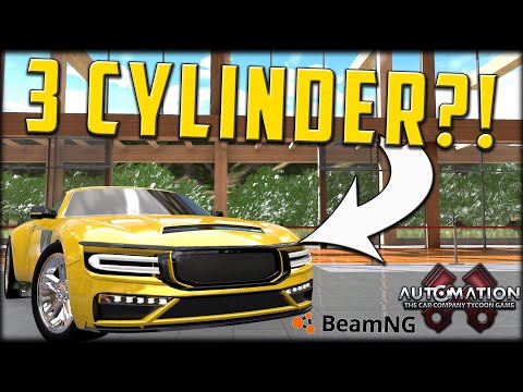 Making A 3 Cylinder Muscle Car? Automation - BeamNG