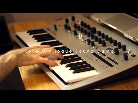 Korg Minilogue Sound Demo (Free Custom Patches)