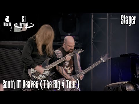 Slayer - South Of Heaven (The Big 4 Tour) [5.1 Surround / 4K Remastered]