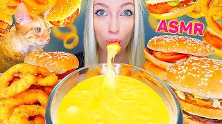 Download lagu ASMR EATING BURGER KING, ONION RINGS, STRETCHY CHEESE, 햄버거, 치즈소스 먹방, 어니언링 (WHOPPER) MUKBANG 먹방 mp3