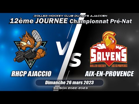 26/03/2023 - Pré-nat - 12è J - RHCPA vs Aix (2ème MT)