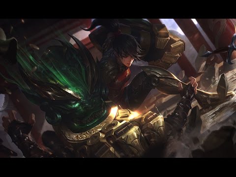 Warring Kingdoms Vi Skin - 1350RP - PBE Server - In Game Preview - League Of Legends