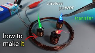 wireless power transmission school project 😲 | Nicola Tesla