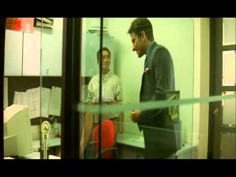 Indian Movie - LKLKBK - Drama Scene - Saif Ali Khan - Dilip Tahil - Chopra Thrashes Prakashs Ego