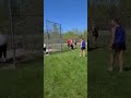 Discus throw of 143'9"