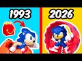 Evolution Of Sonic Happy Meal Toys
