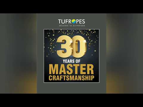 Yellow agriculture hdpe rope, 10 mm