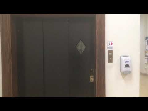 Original antique gated Haughton elevator - Maura Hall - Seton Hill University - Greensburg, PA