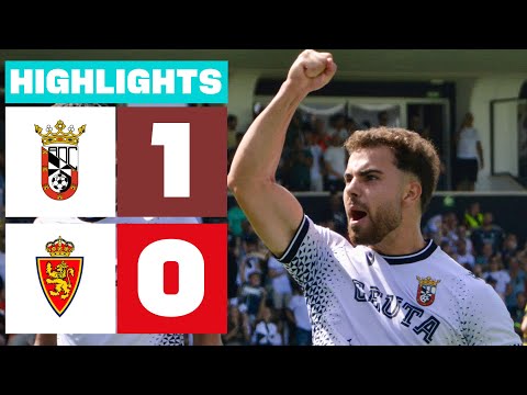 AD CEUTA FC  1 - 0 REAL ZARAGOZA | RESUMEN LALIGA HYPERMOTION
