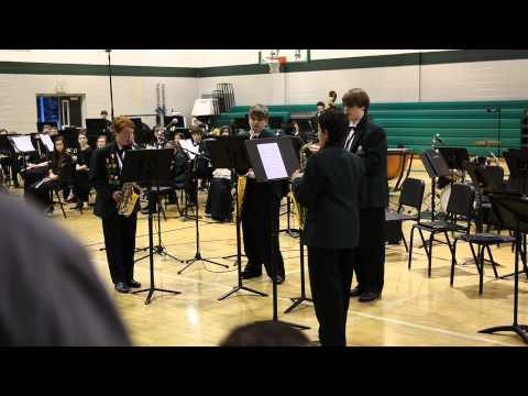 Minuet and Polonaise saxophone quartet