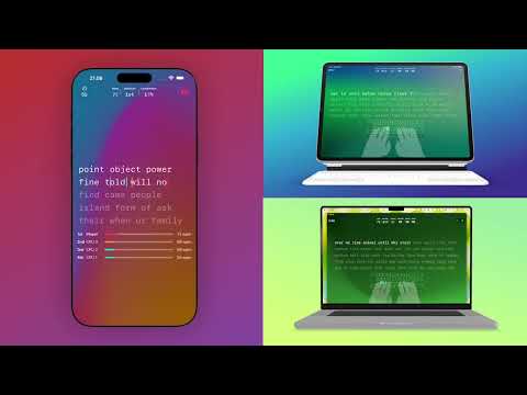 ClickClack 4.1 | Animated Liquid Gradients & Dynamic N-Gram Focus Lab thumbnail