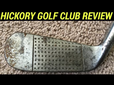 Antique Hickory Golf Club Review | Hickory Shafted Putter
